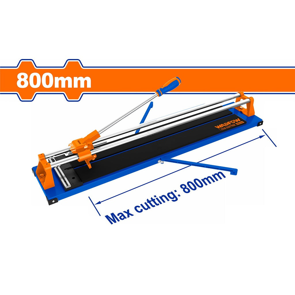 Wadfow WTR1508 800mm x 14mm Manual Tile Cutter for Cutting Tools
