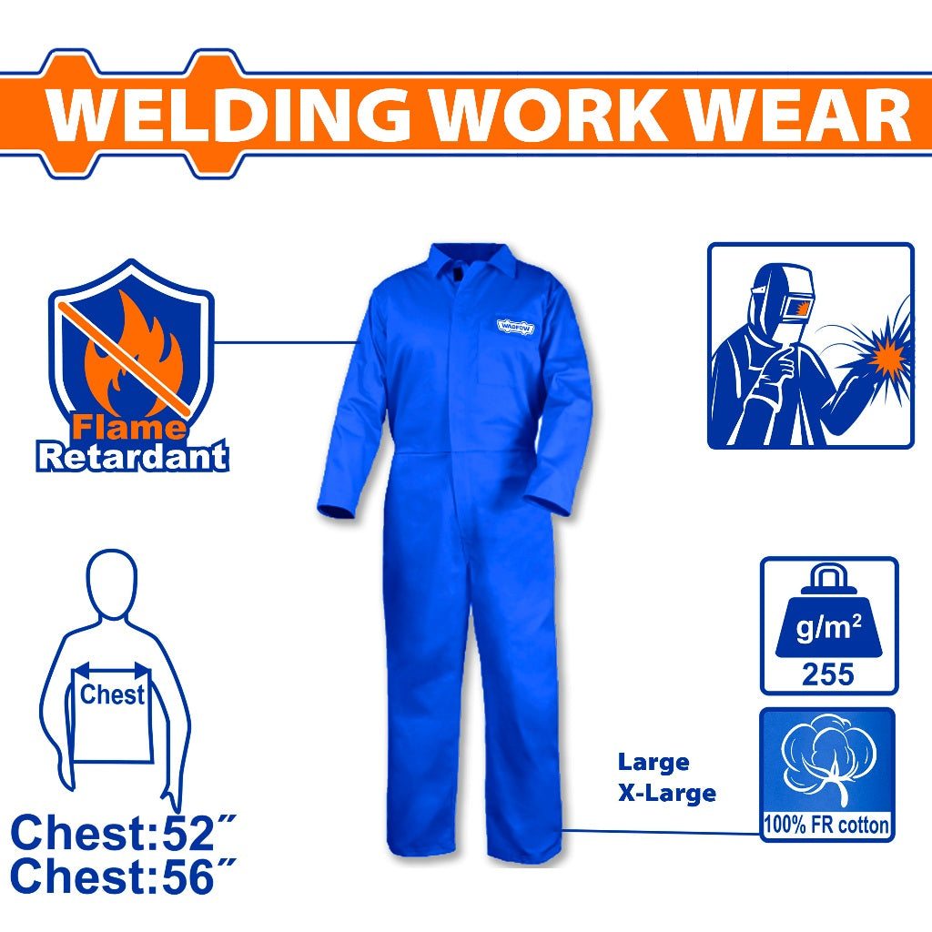 Wadfow WAU0102.L/WAU0102.XL Flame-Retardant Cover All for Fire Safety Large/X-Large