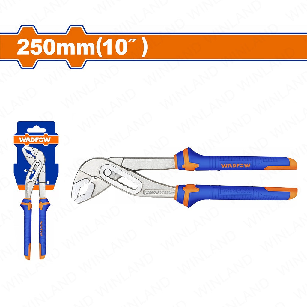 Wadfow 10inches/250mm Heavy duty Industrial Pump Pliers WPL9C10 WAD-HT