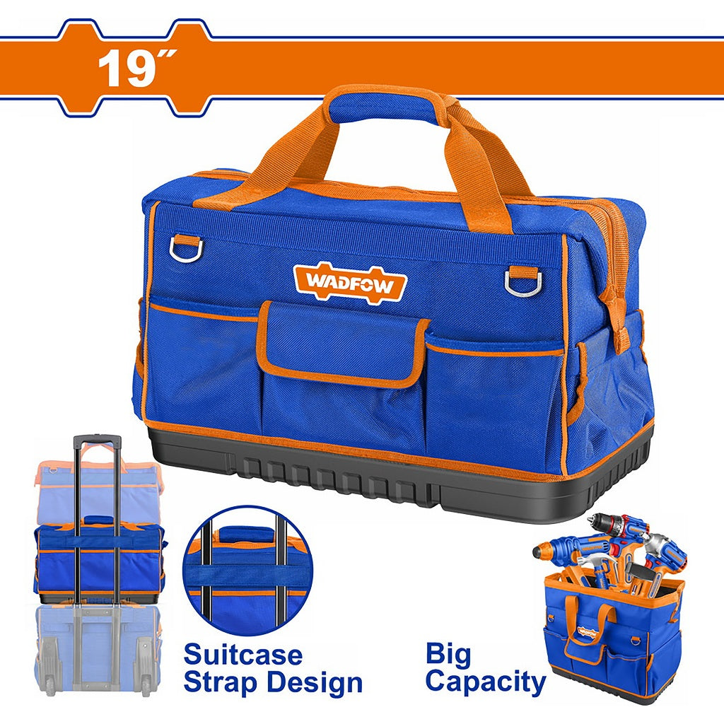 Wadfow by Winland 19inches Tool Basket Tools Bag Storage Box Organizer Max.20KG WTG3120 WAD-HT