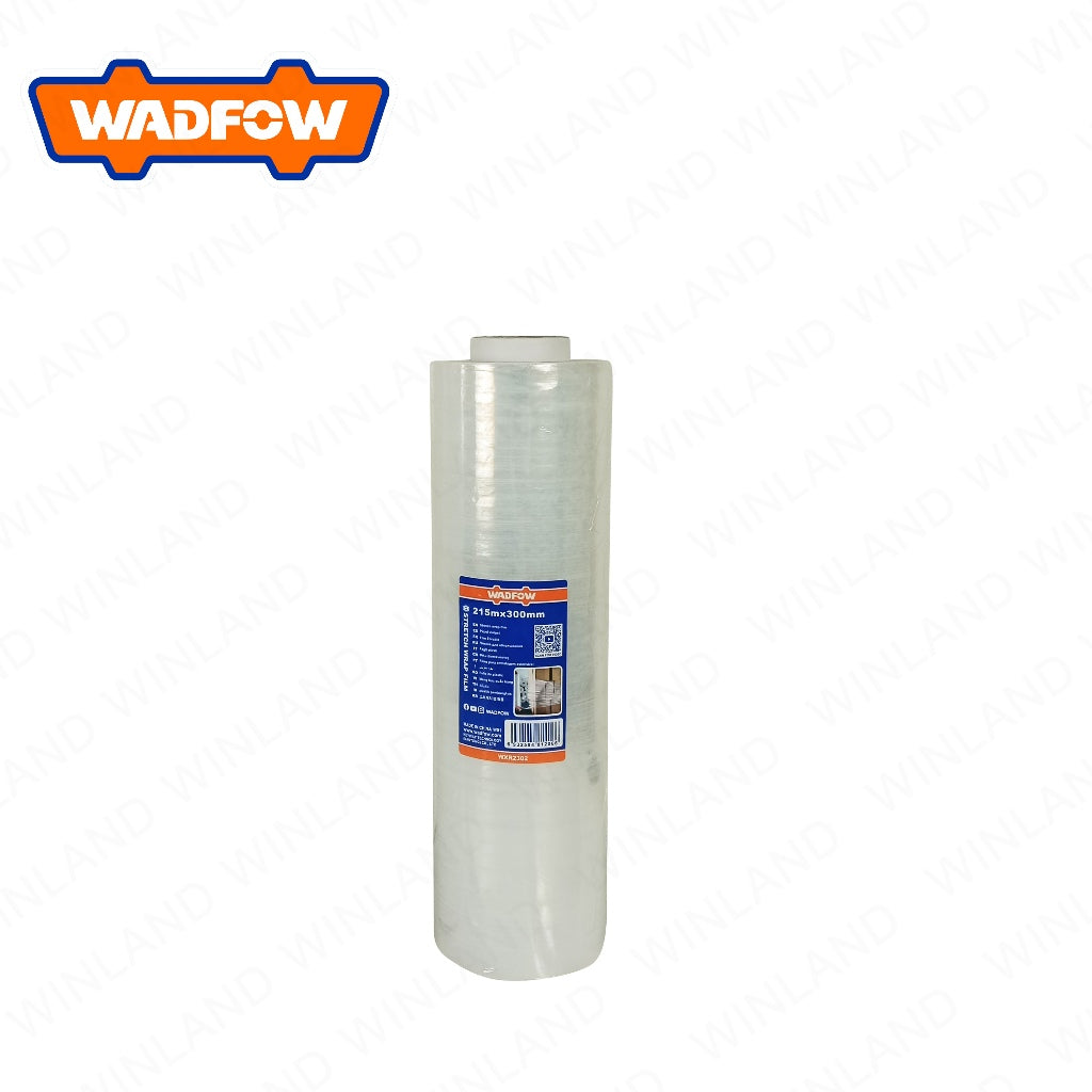 Wadfow Roll of Transparent Stretch Wrap Film Protective & Durable Wrapping Plastic WAD-HT