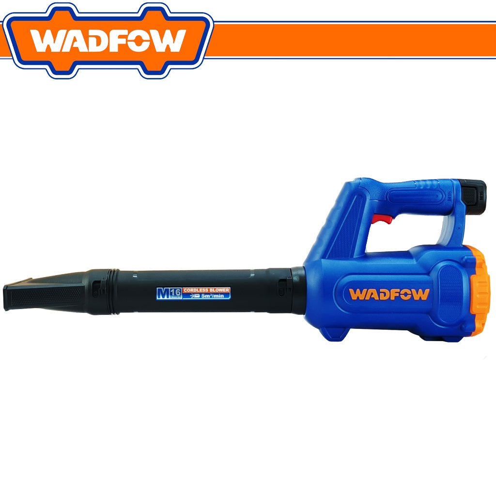 Wadfow by Winland M6/16V Lithium-Ion Cordless Air Blower w/2pcs battery & Charger WBLP16182 WAD-CT