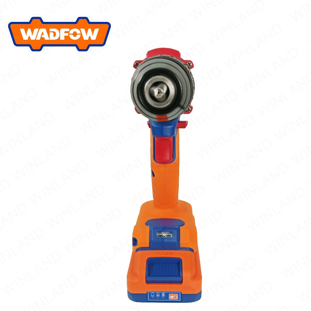 Wadfow P20S/20V Lithium-Ion Compact Brushless Cordless Impact Drill 62Nm WCDP6281 WAD-CT
