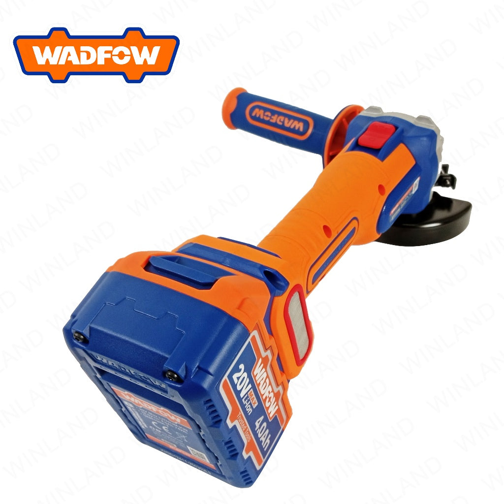 Wadfow by Winland P20S/20V Lithium-Ion Cordless Angle Grinder 950W WLAP5312 WAD-CT