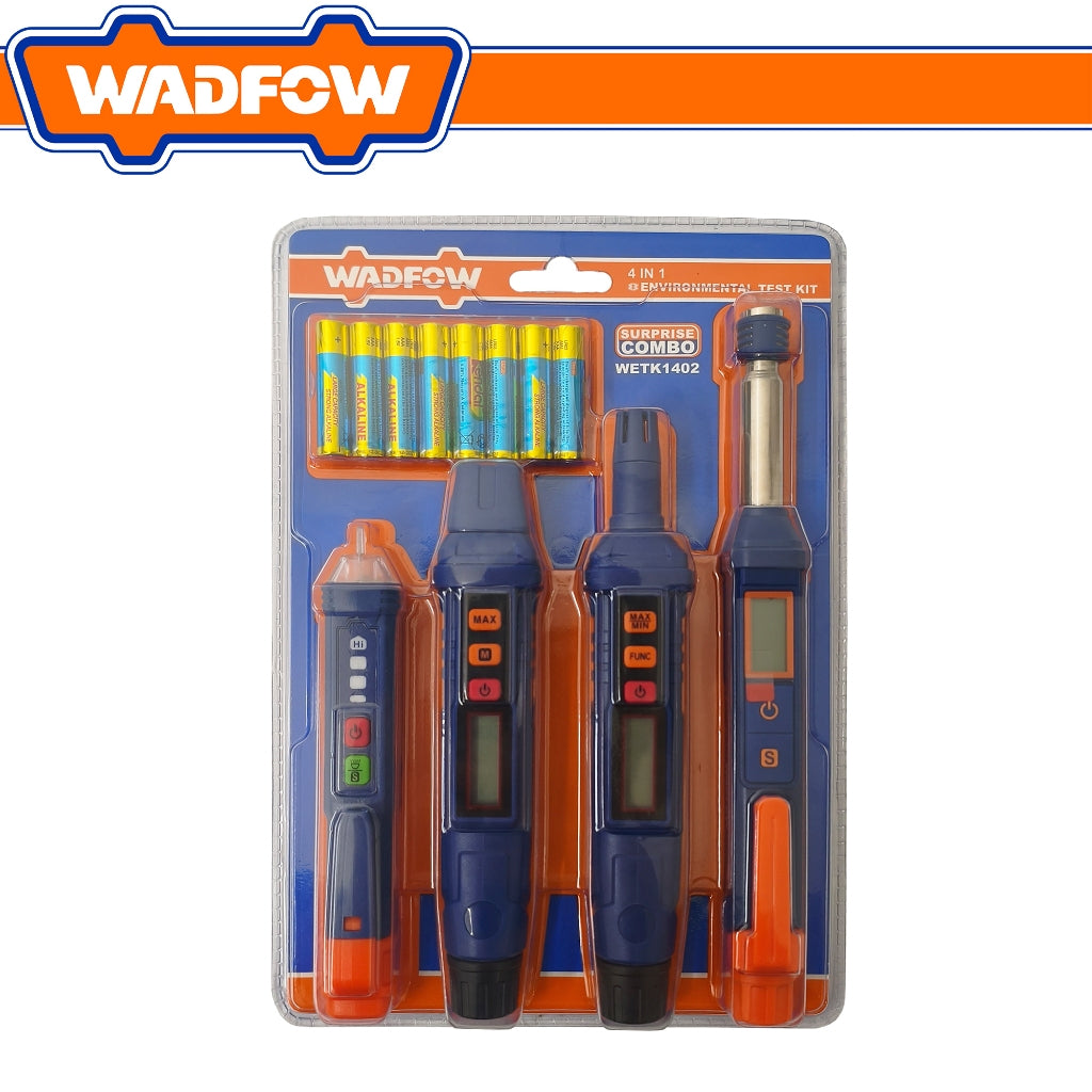 Wadfow by Winland 4 in 1 Combo Environmental Test kit WETK1402 WAD-PT