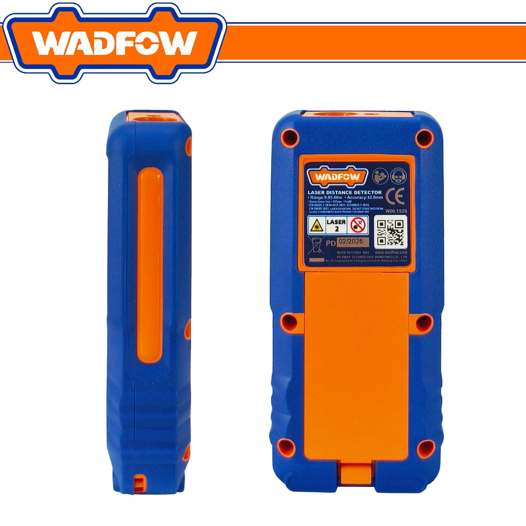 Wadfow by Winland Green Light Laser Distance Detector 0.05-60M (WDL1526)