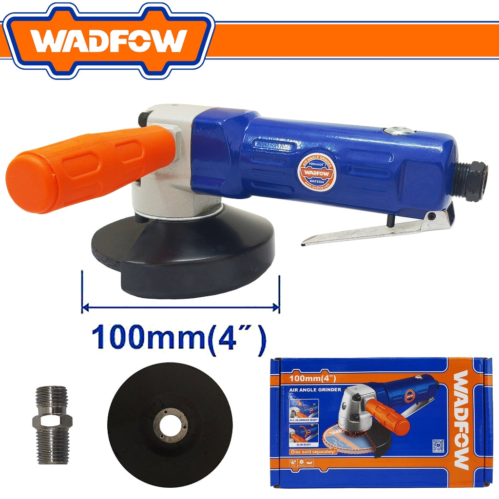 Wadfow by Winland 4inch Air Angle Grinder 10,000 RPM WAT8504 WAD-PT