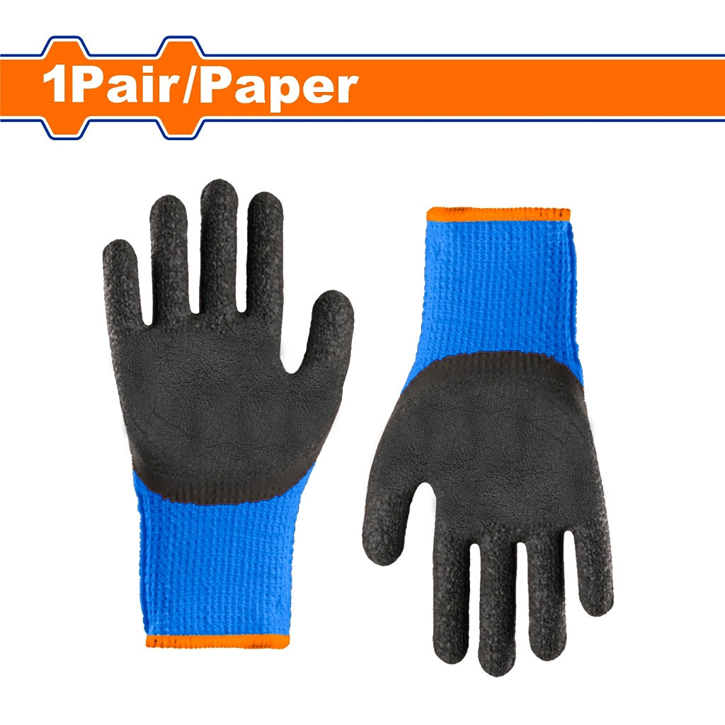 Wadfow Industrial High Grade Hand Protection Cold Grip Latex Gloves (XL) WXG3803 WAD-HT