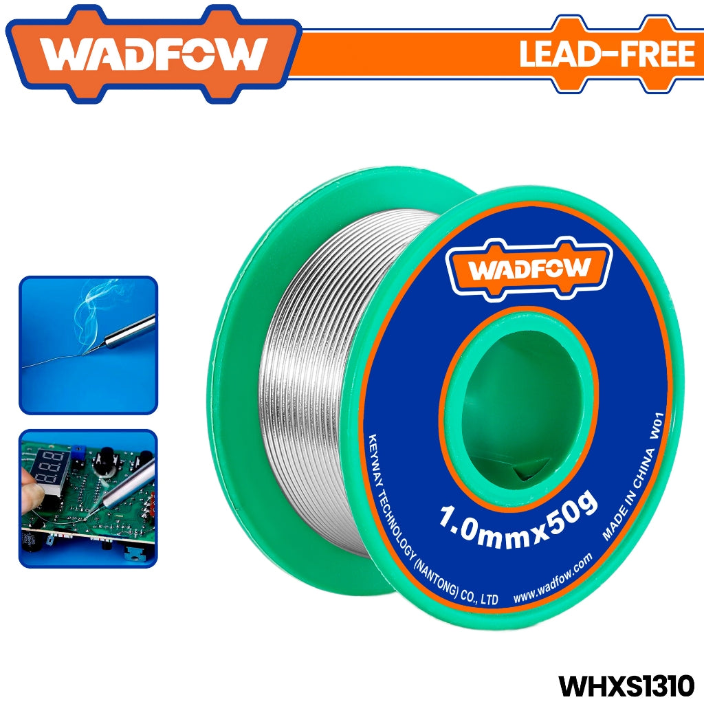 Wadfow 50g Lead-Free Solder Wire (WHT)