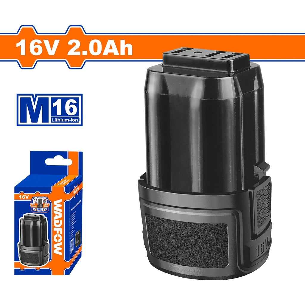 Wadfow M16/16V Li-Ion Battery 2.0Ah Power Tool Battery WLBM520 (WCT)