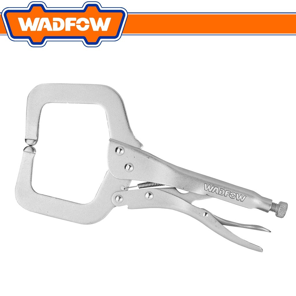 Wadfow C-Clamp Locking Plier 11 Inches WLP4202 (WHT)