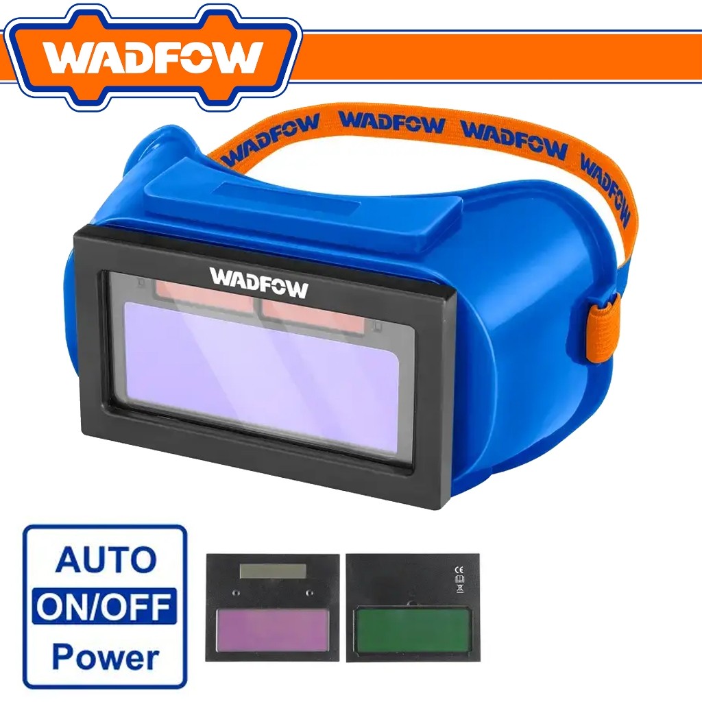 Wadfow Auto-Darkening Welding Goggle ( Eyeglass/Face ) Protector WWA2800 (WHT)