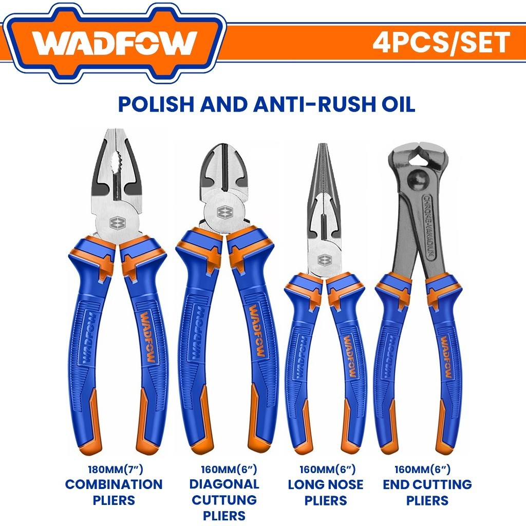 Wadfow pliers 4Pcs/Set WPS0614 (WHT)