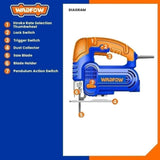 WJS15571 Electric Jigsaw 570W Wood Cutter Machine 4 Step Pendulum Function