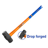 Wadfow Long Handle Sledge Hammer w/ Fiberglass Handle