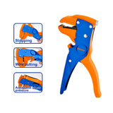 WBQ8401 Wire Stripper Cutter Diameter 0.5mm~6mm with PP covered TPR handle