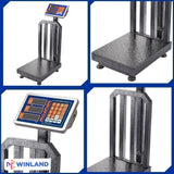 300kg Rechargeable Electronic Weighing Scale Platform Scale WEC1531