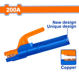 Wadfow Electrode Holder Suitable for MMA Welding Machine 200A / 300A / 600A / 800A (WHT)