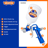 Air Spray Gun 600cc / 1.5mm WGA1504
