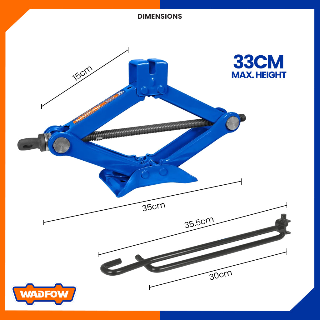 1 Ton Scissor Jack For Cars WHJ4510
