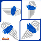 Short Arm Hex Allen Key Set with Material