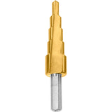 Wadfow Step Drill Cone Bits High Speed Steel 4-12mm / 4-20mm / 4-32mm / 6-35mm (WHT)