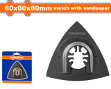 Wadfow Multi-Function Jade Cutting Saw Blade for cutting Metal,Wood & Triangle Delta Sanding Pad WHT