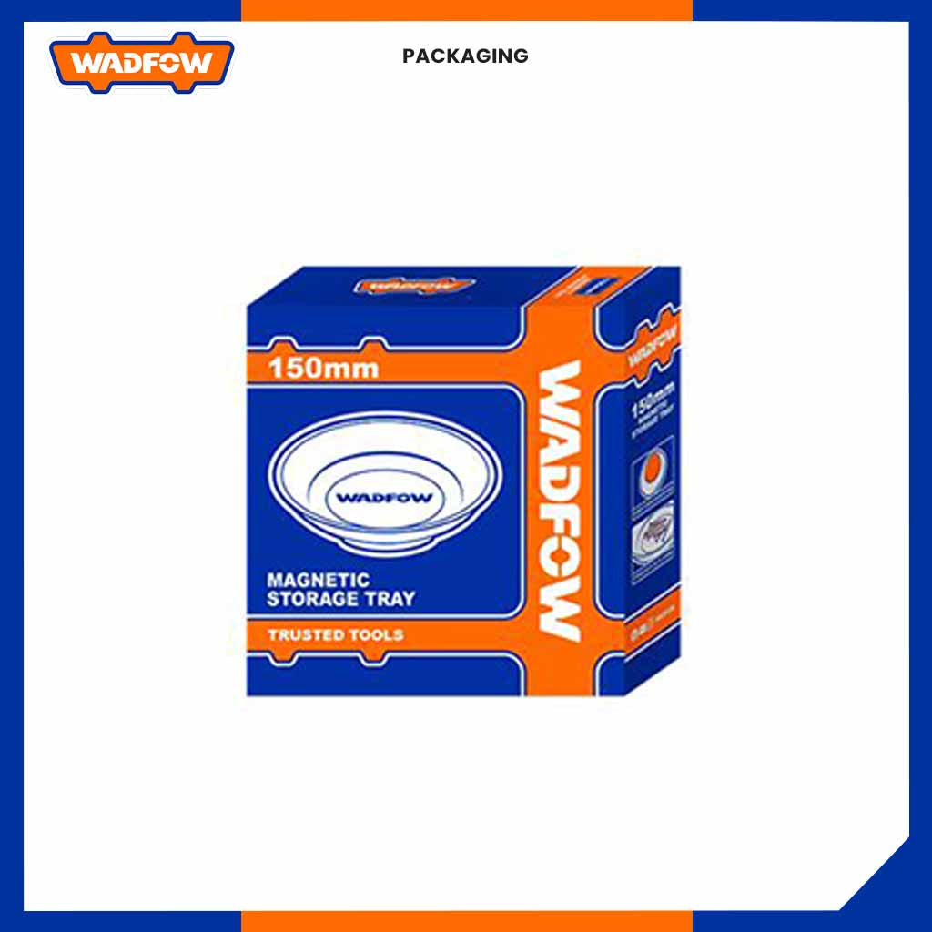 Round Stainless steel Magnetic Storage Tray 150mm