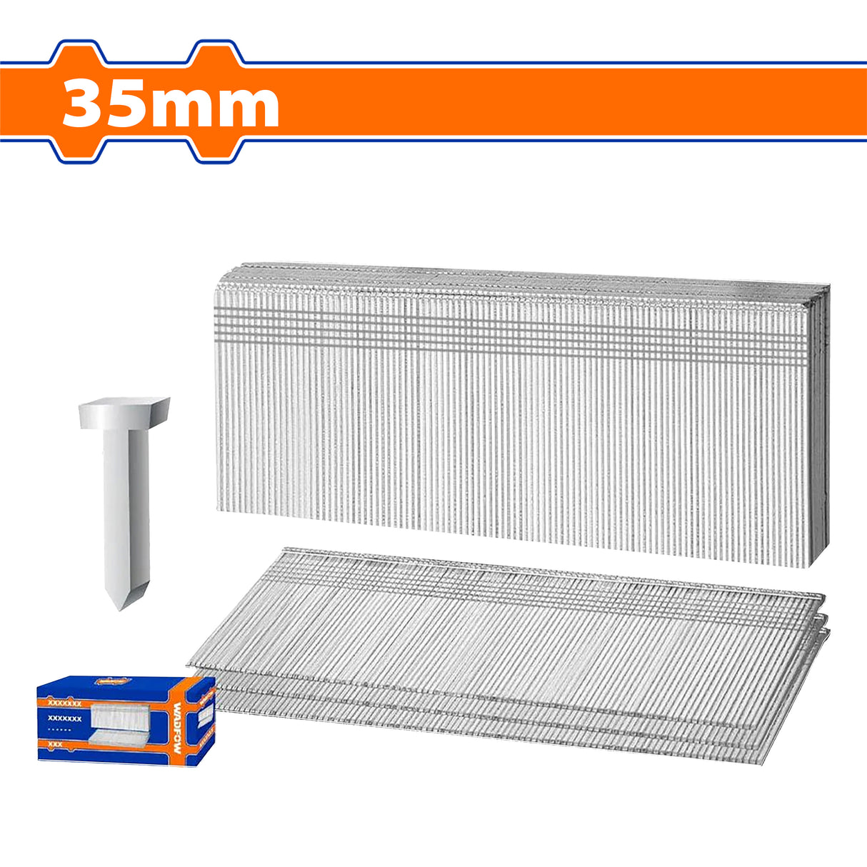 Wadfow Air Brad Nail Accessories / T-Nail for Pneumatic Brad Nailer SOLD per box (WHT)