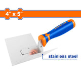 WADFOW Inside Corner Plastering Trowel with Stainless Steel Material WPE6301 (WHT)