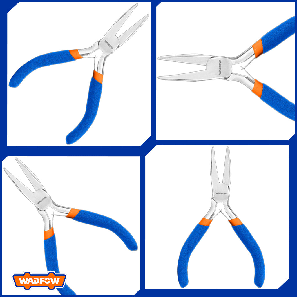 4.5"/115mm Mini Bent Nose Pliers