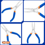 4.5"/115mm Mini Bent Nose Pliers