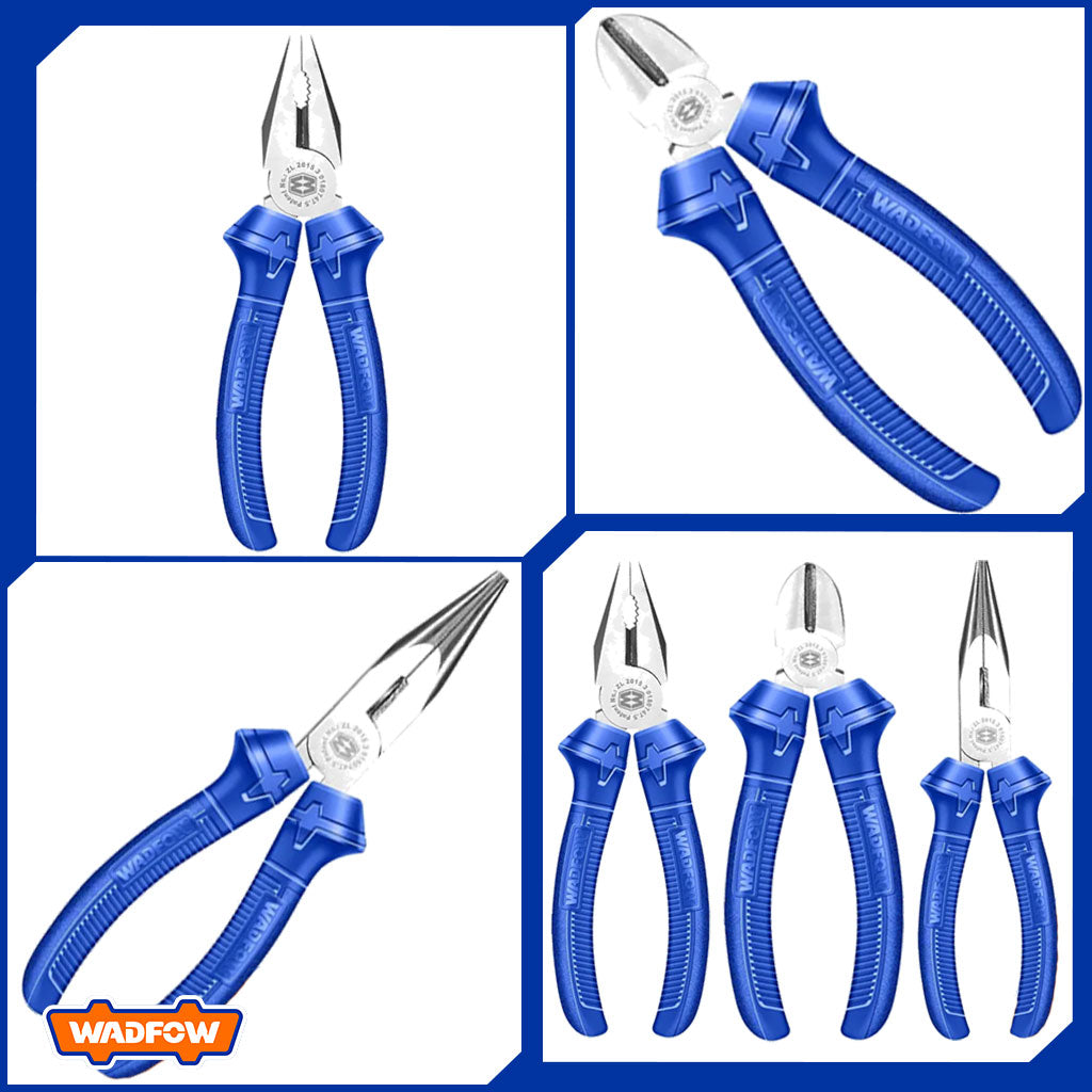 3pcs Pliers Set 6 Inch WPS0623