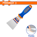 Wadfow 2.5in(63mm)-6in(150mm) Putty Trowel Stainless With Flexible Blade WPT2325|WPT2306