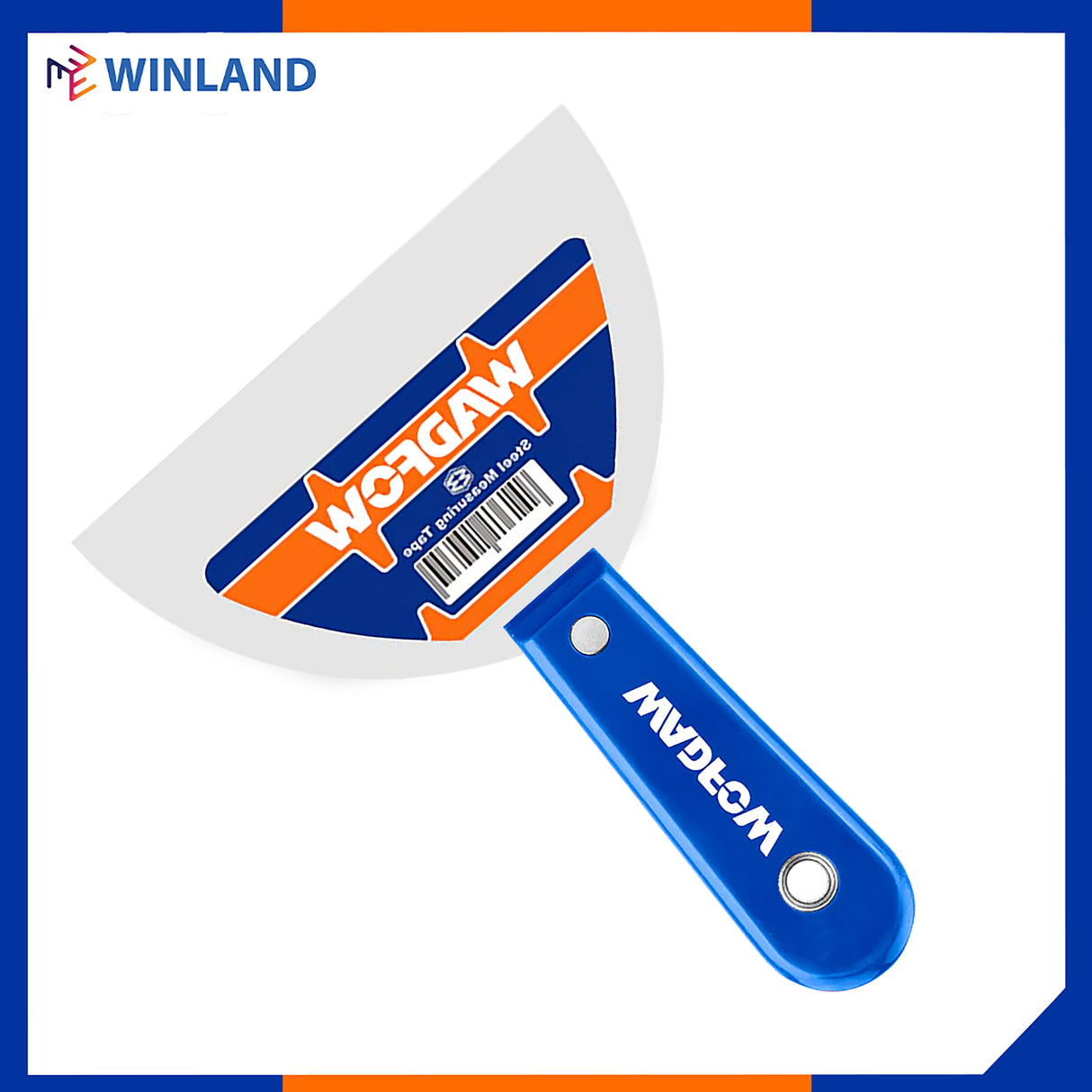 Putty Trowel Stainless With PP Plastic Handle 63mm(2.5")-150Mm(6") WAD-HT