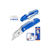 Stainless Steel Folding Utility Swiss Knife 163mm w/ plastic handle [ WSK9419 ] WAD-HT