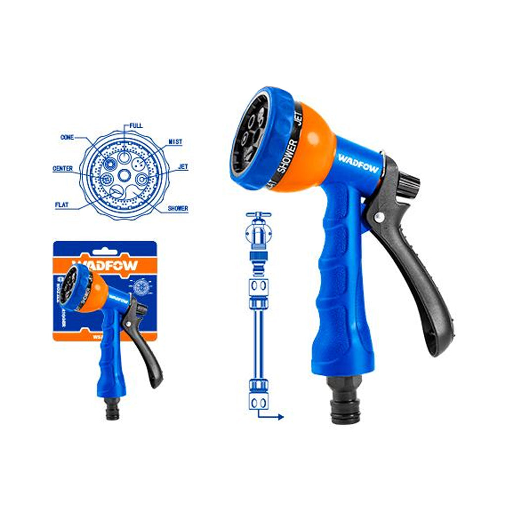 garden sprayer philippines Wadfow Garden Spray / Shower Water Hose Sprayer Nozzle 7 Different Patterns  – WADFOW Philippines
