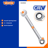 Set of 5PCS Ratchet Spanner Set WSP4205