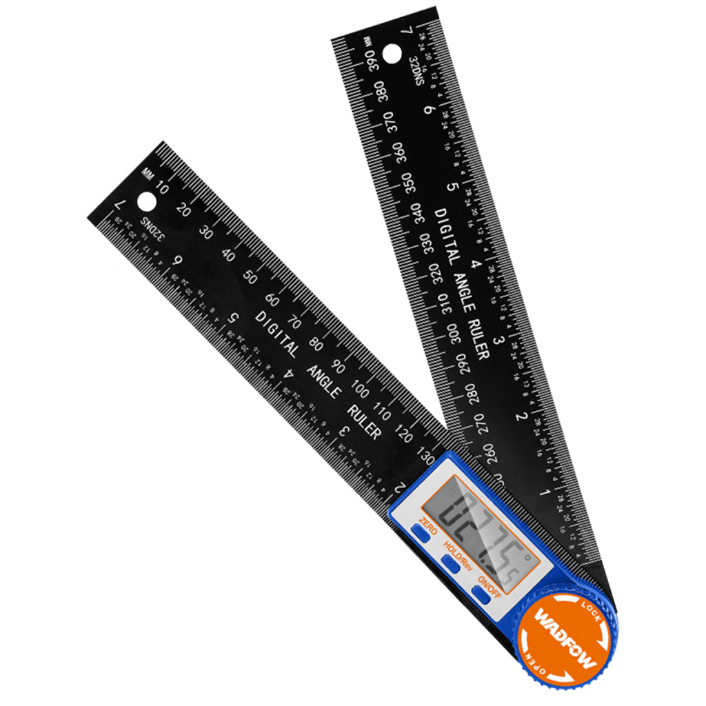Stainless Steel Digital Angle Ruler Protractor 0.1mm 0.01