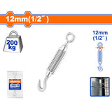 Wadfow 6mm(1/4") | 12mm(1/2") Turnbuckle Hook and Eye Cable Tensioner Hook