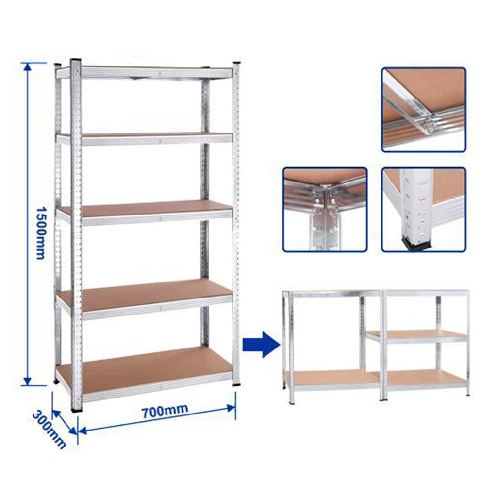 5-Tier Adjustable Storage Shelves (RACK) WTS1A73