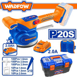 Wadfow WTVM1D125 / WTVM1D12 P20S/20V Lithium-Ion Cordless Tile Vibration Machine