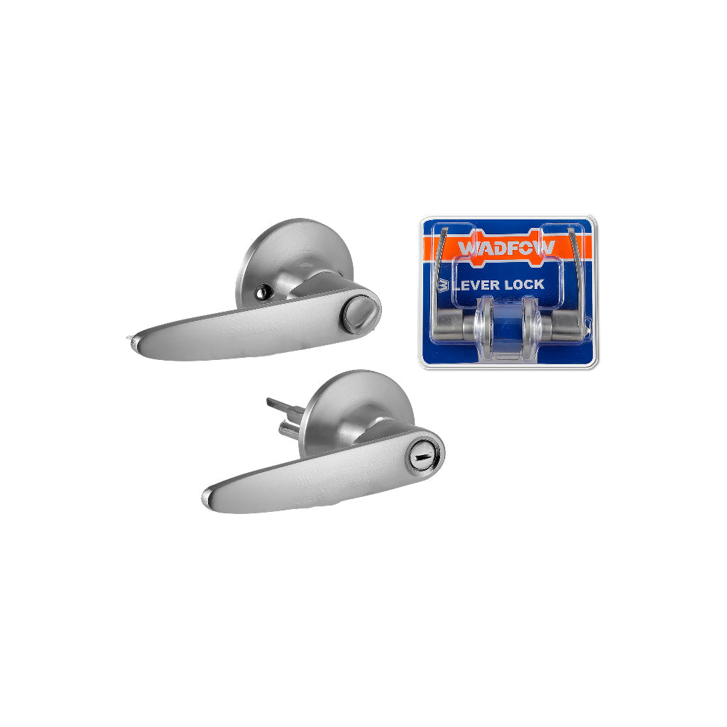 Privacy Key One-side Lock Tubular Lever Lock 65mm Rosette Lever Set WUV1502 WAD-HT