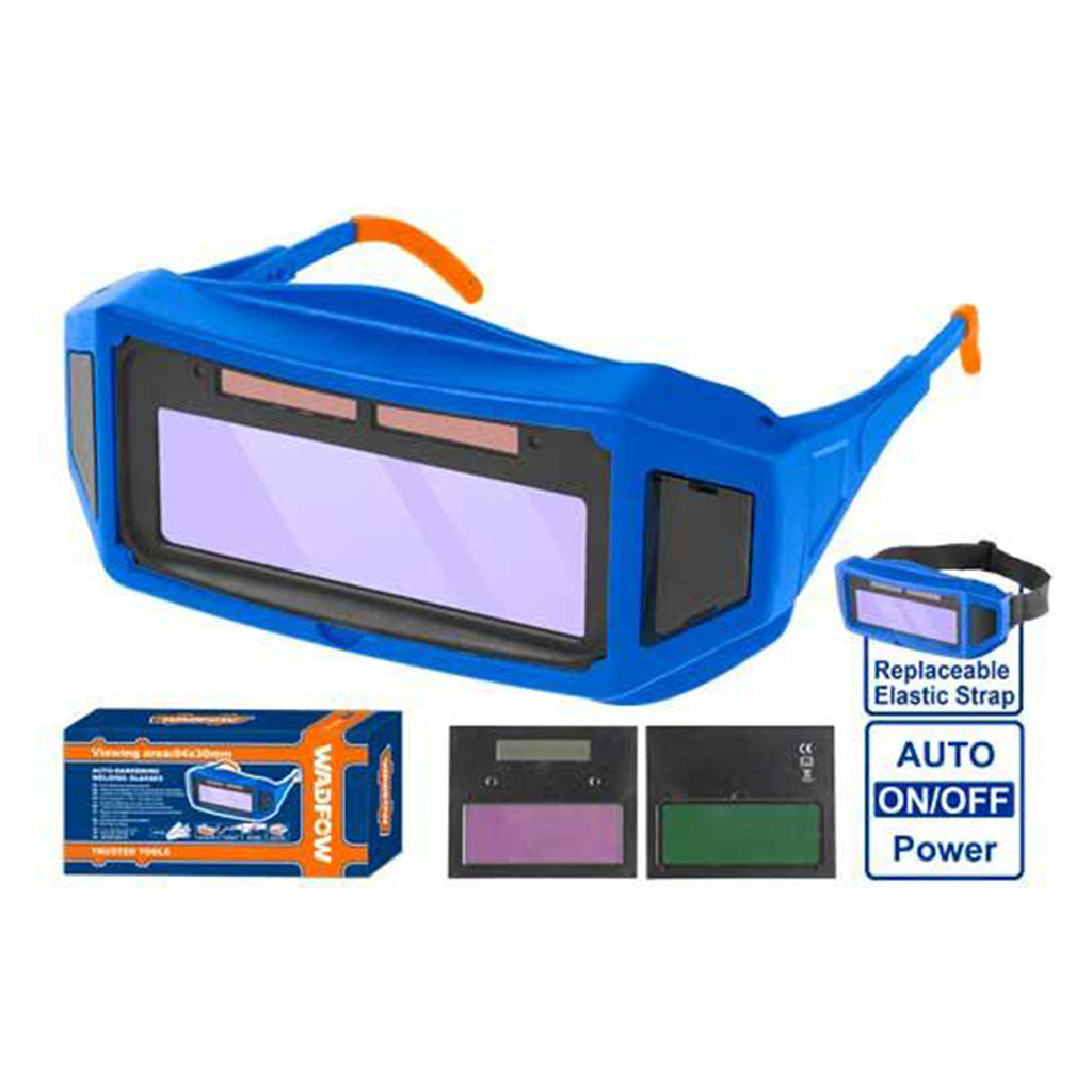 automatic welding goggles Wadfow Auto-Darkening Welding Goggles Mask Glasses ( Eyeglass/Face ) Protector – WADFOW Philippines