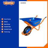 Wheel Barrow Pneumatic Wheel Load/150kg