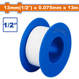 Wadfow Polytetrafluoroethylene (PTFE) Teflon Thread Seal Tape 13mm-19mm 7m-13m