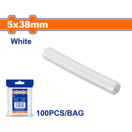 Wadfow Extruded Plastic Anchor Tox 5x25mm or 5x38mm with Polyethylene material WXTA911 (WHT)