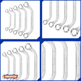 Set of 5 Half Moon Ring Wrench 8-22mm WFR3405