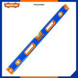 Spirit Level Bar with V-Shape Slot for Measuring Objects 150cm