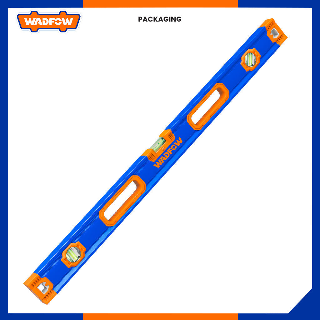 Spirit Level Bar with V-Shape Slot for Measuring Objects 200cm WSL1G200